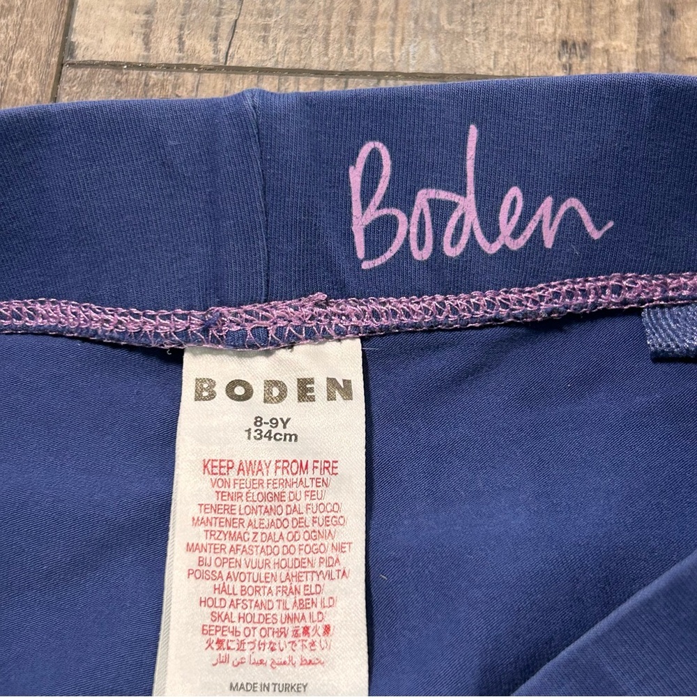 Boden Girls Leggings Size 8-9 Years Solid Navy Blue - Picture 4 of 4